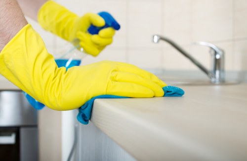 Professional stain treatment for fabrics and soft furnishings