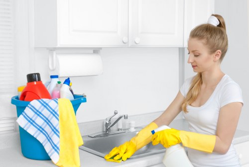Trusted Fulham carpet cleaners preparing a carpet for deep cleaning